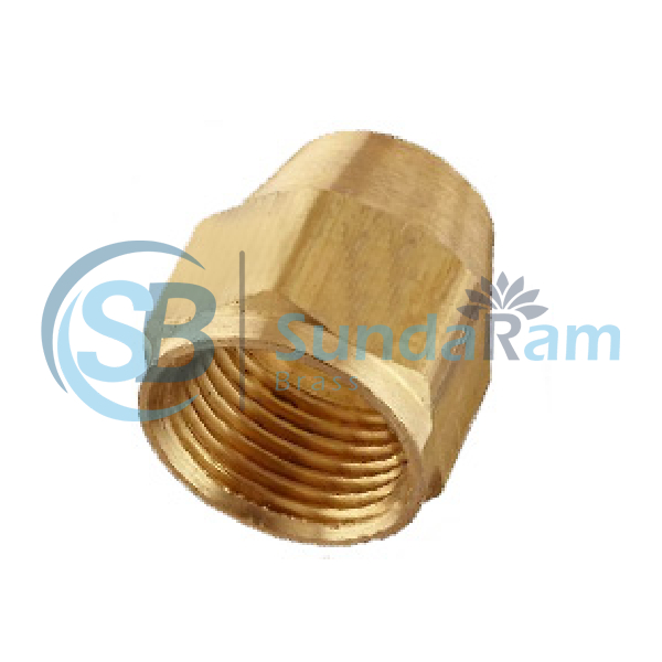 Brass flare nut